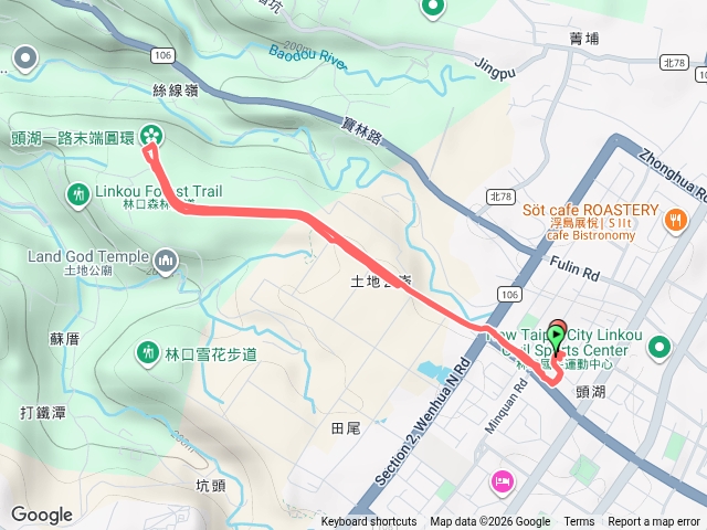 清晨五點散步