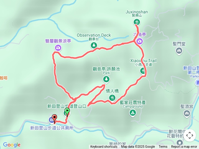 新田登山步道