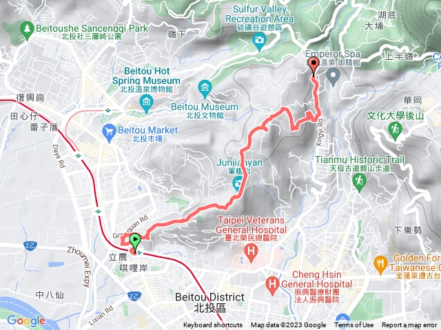 其哩岸捷運站-行義路4溫泉區