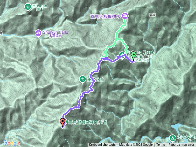 115.03.28-29雪見遊客中心-北坑山-大板根-北坑駐在所-雪見遊客中心預覽圖