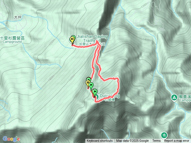 加里山大坪口小P線