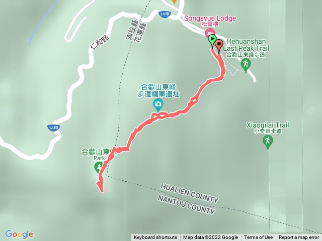 合歡東峰