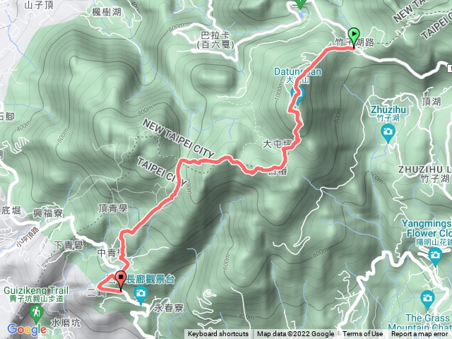大屯山群峰（主峰-南峰-西峰）