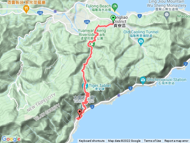 福隆火車站到大理車站