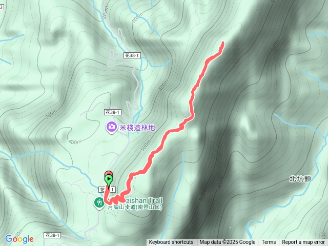 月眉山小百岳南向登山口
