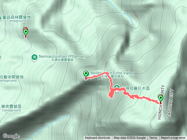 2026.10.04.內鳥嘴山，北得拉曼步道
