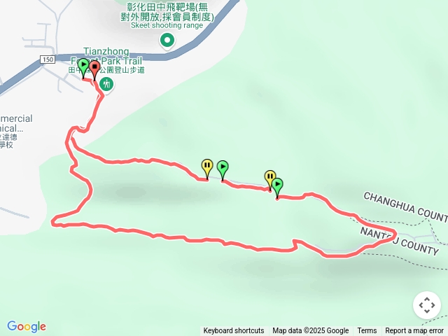 彰化田中森林公園登山步道