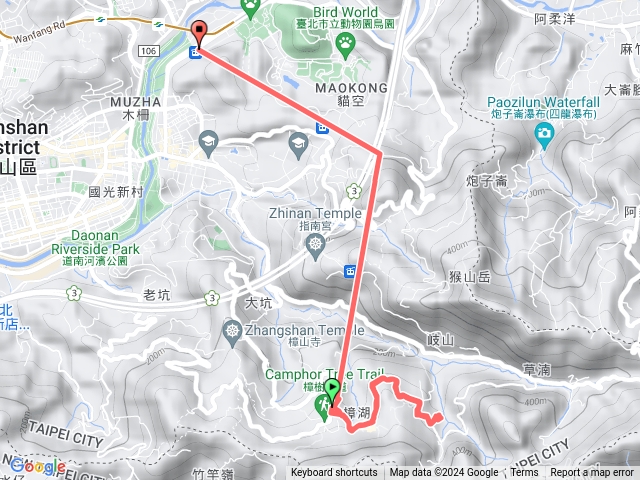 貓空纜車樟樹步道