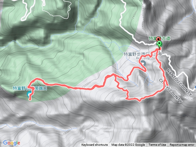 特富野古道O型