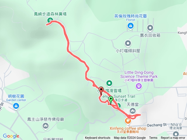 諾諾鳳崎落日步道