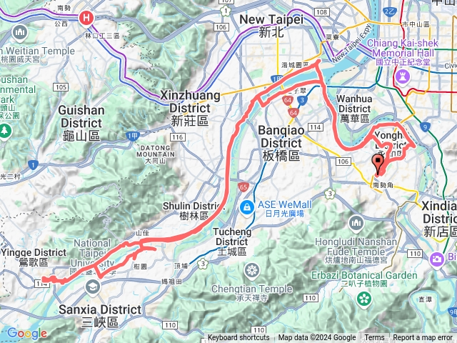 中和鶯歌陶瓷老街來回單車