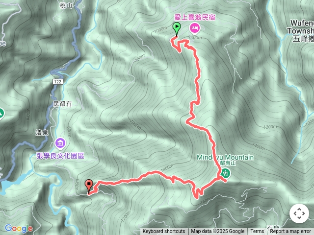民都有山至清泉山雨天縱走（路線難走雨天勿嘗試）