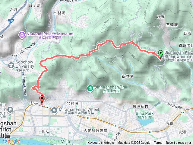 台北大縱走第五段後