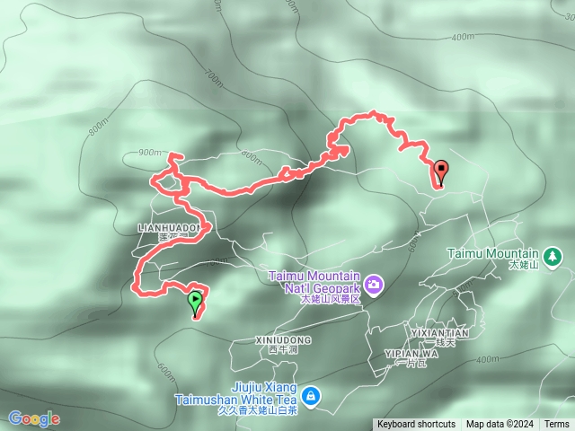 福建省太姥山5A景區~健行路線