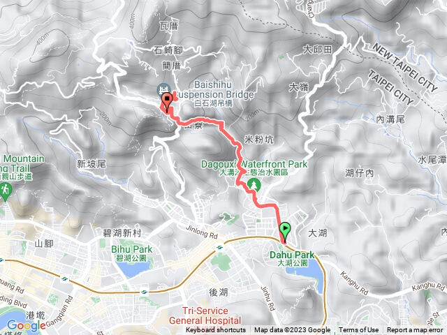 大湖公園至白石湖