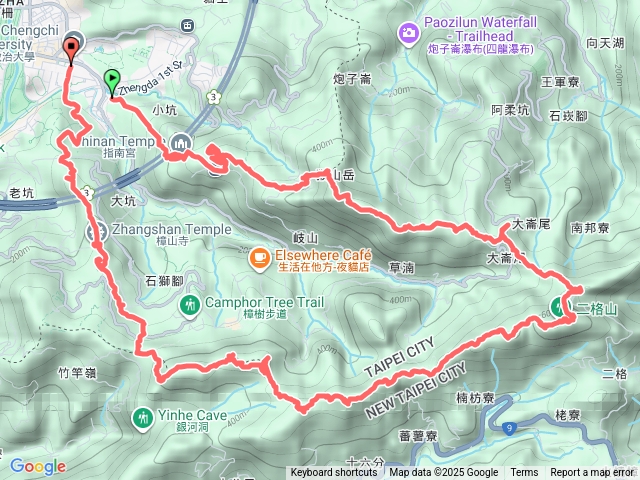 指南宮猴山岳二格山鵝角格O型預覽圖