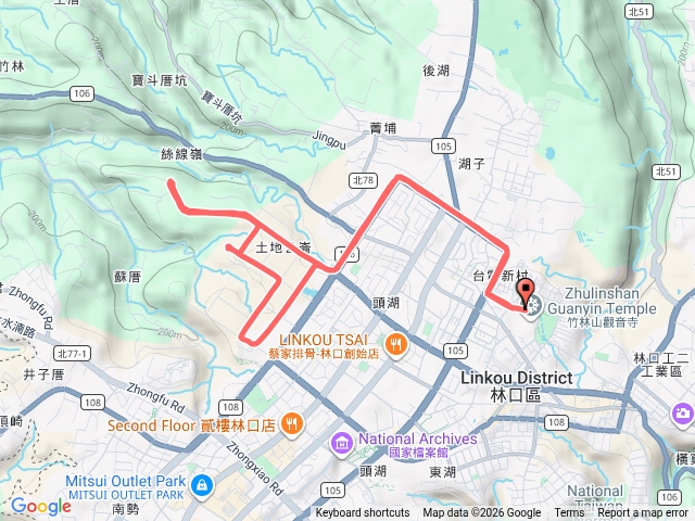 1141227林口祈福路跑