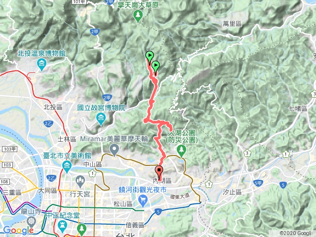 坪頂古道、龍船岩