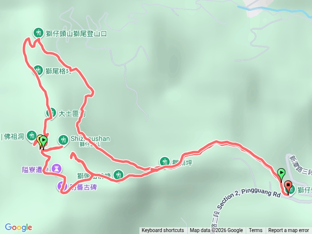 獅仔頭山O型
