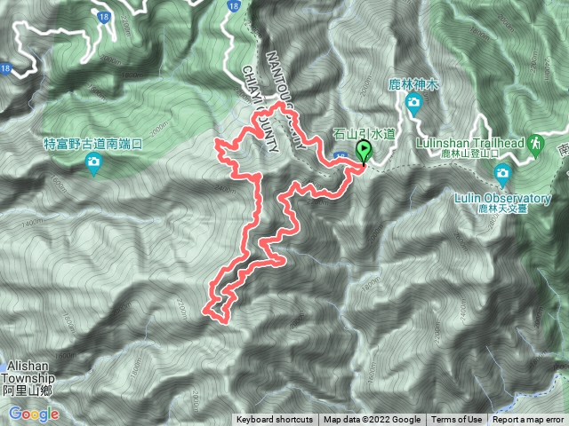 新高口霞山舊鐵道登