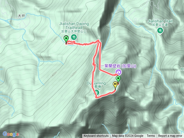 大坪登山口(杜鵑嶺加里山)