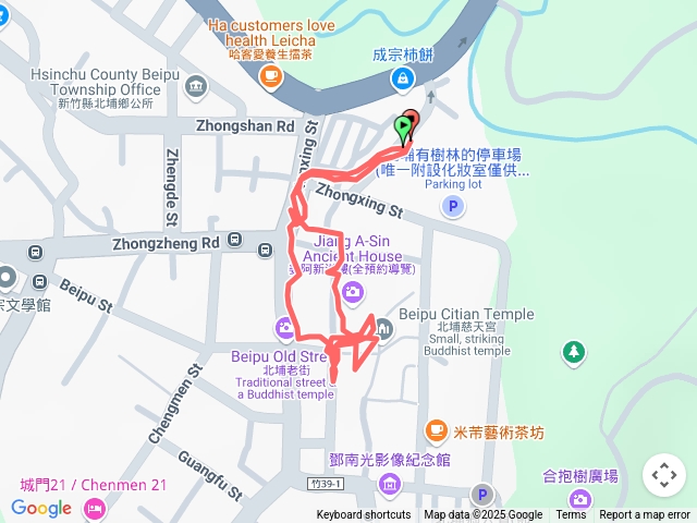 北埔老街（全家）