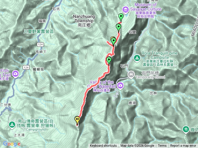 向天湖南大龜山大坪山來回縱不含休息預覽圖
