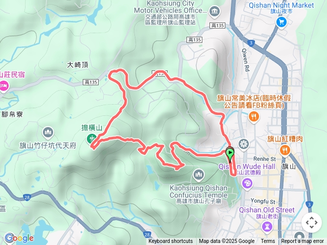 2025/3/2鼓山公園-擔橫山