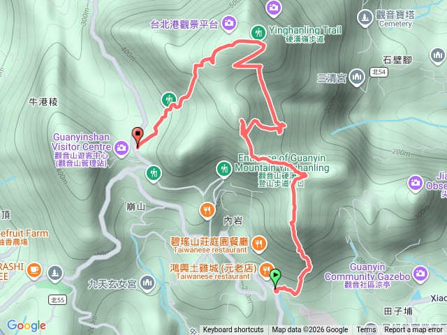 小北插_凌雲尖_駱駝嶺_北橫101_硬漢嶺_土路登山口預覽圖