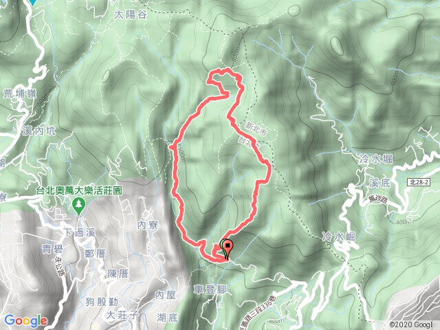 頂山站登擎天崗番外篇秘境草原下內雙溪古道O型