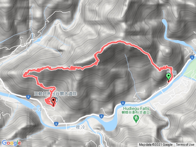 20210110-東南稜東卯山縱走Gaya