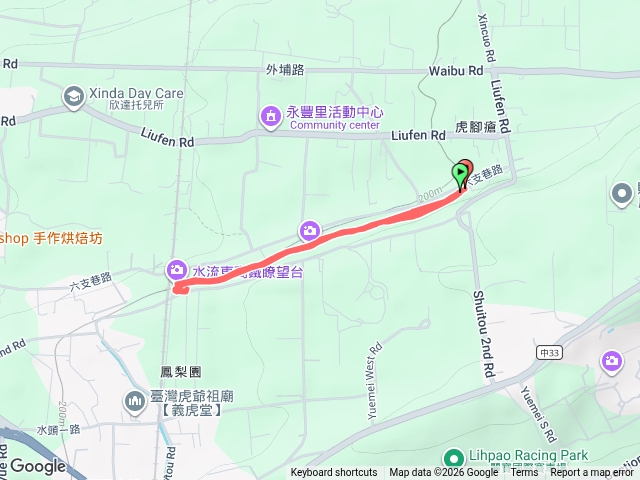 水流東桐花步道