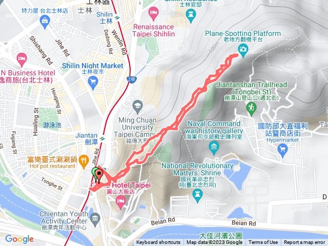 20230311劍潭步道