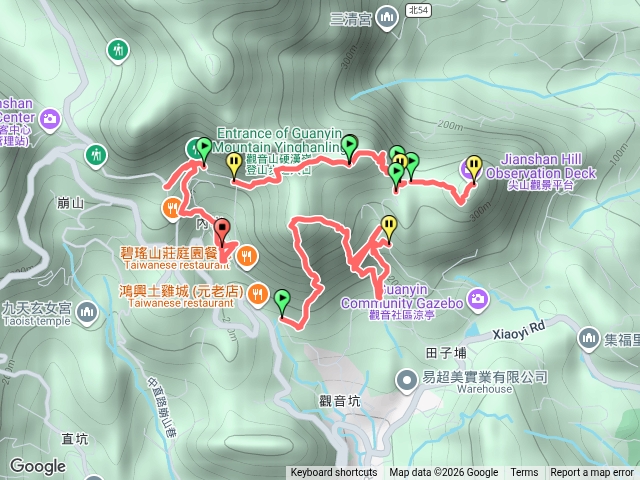 小北插鷹仔尖潮音洞凌雲寺