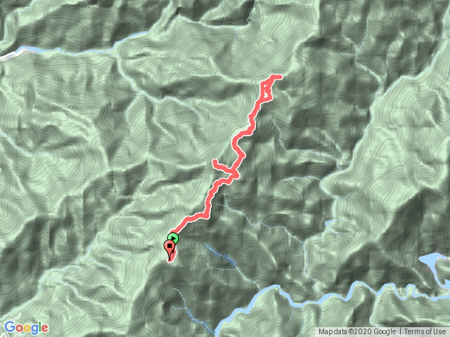 雪見 東洗水山+北坑山