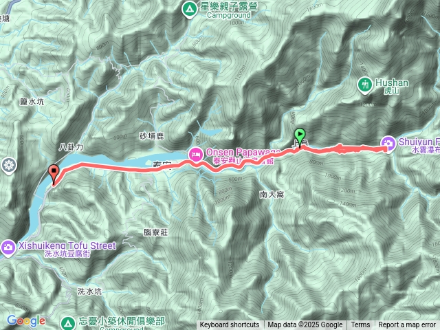水雲瀑布預覽圖