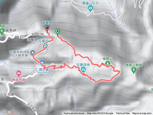 留龍頭-忘憂森林（小O型）