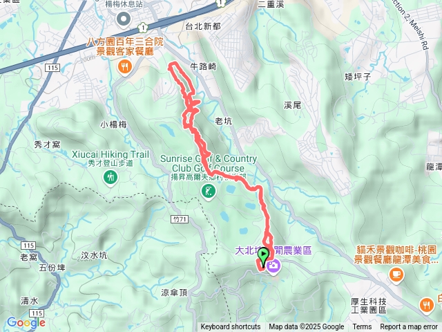 大北坑逆走福人步道