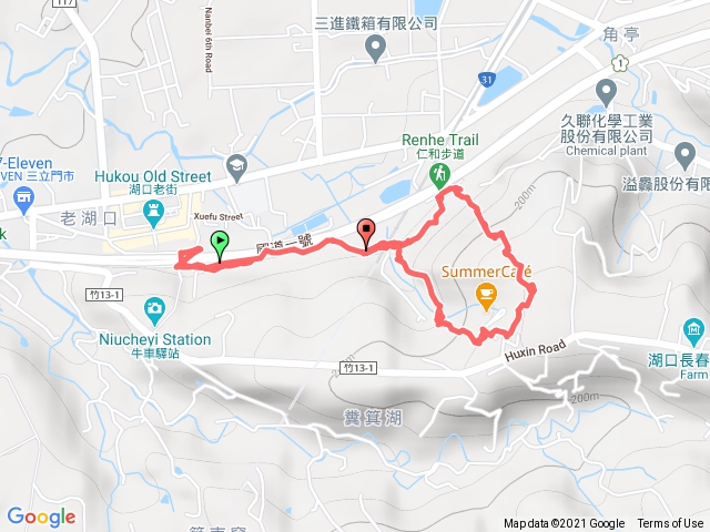 20201112仁和步道 金獅古道