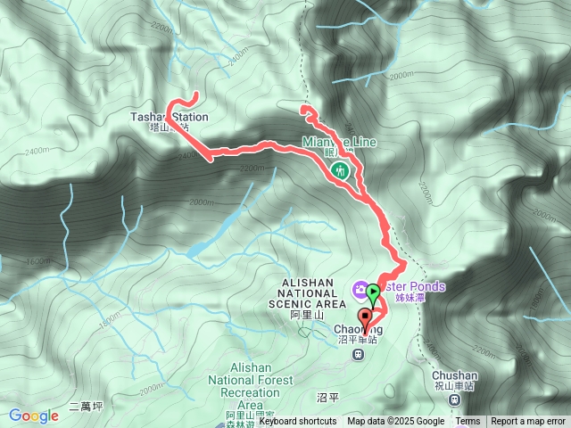 大塔山步道明月線