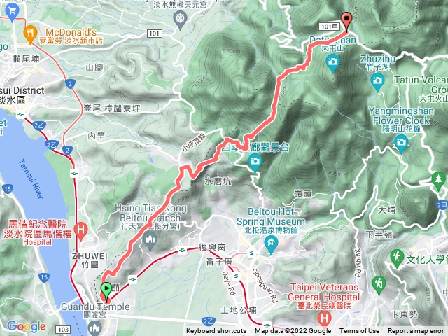 台北大縱走 第一段