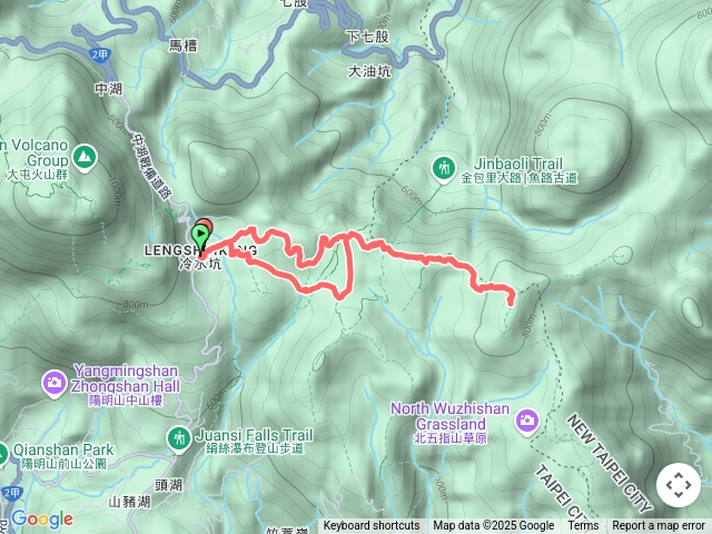擎天崗走路