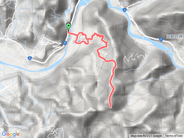 白毛山步道，白鹿吊橋，白毛山，虹橋
