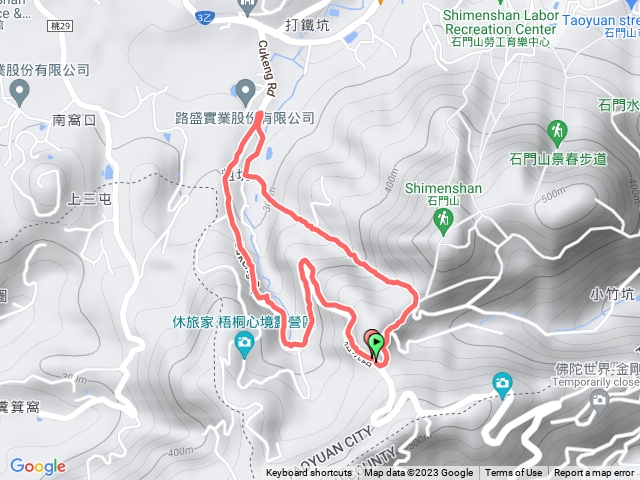 石門山南端入口&小粗坑古道