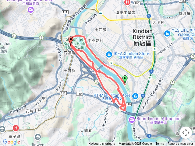 碧潭風景區陽光運動公園