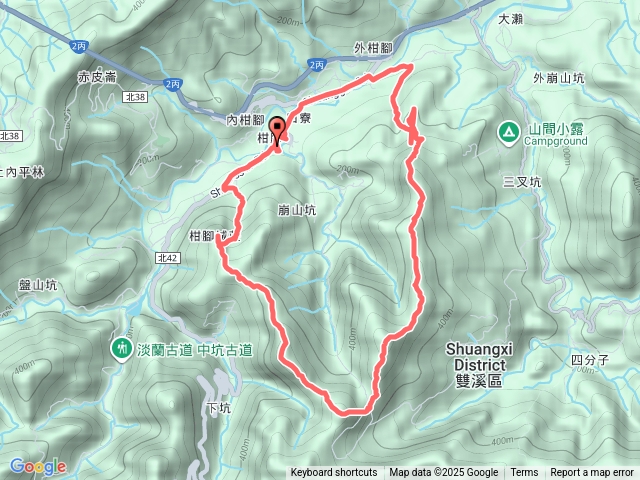20250816六六登山隊雙溪柑腳城山570峰外柑腳山O形
