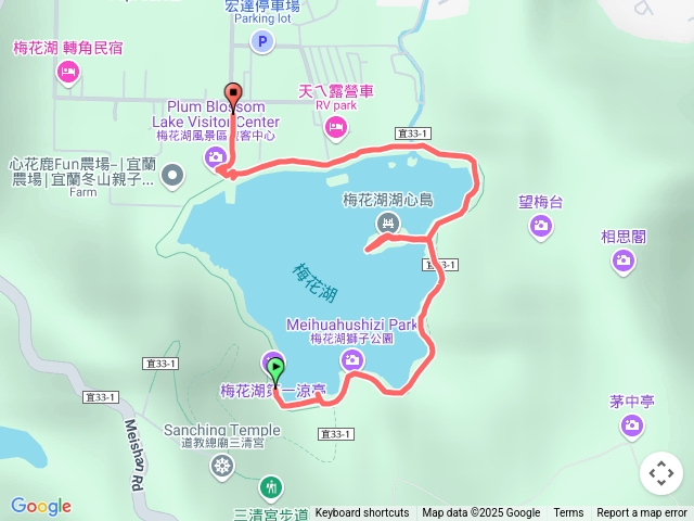 宜蘭梅花湖步道