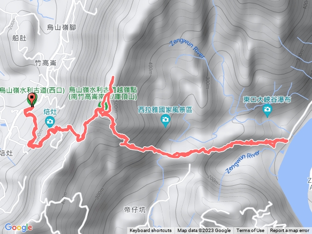 【烏山嶺水利古道縱走+竹高崙山+南竹高崙山北峰/南峰】