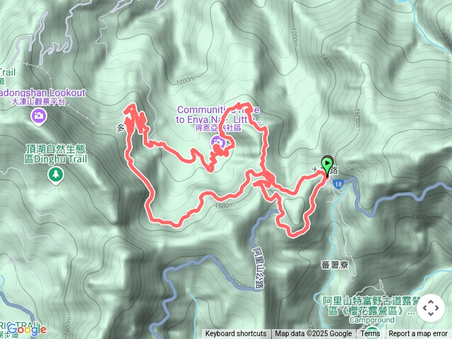 【絕版路線請勿跟進】十字路走得恩亞納（台版合掌村）大O繞預覽圖