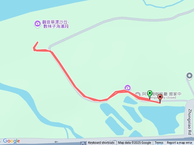 觀音草漯沙丘地質公園-白沙屯觀景步道